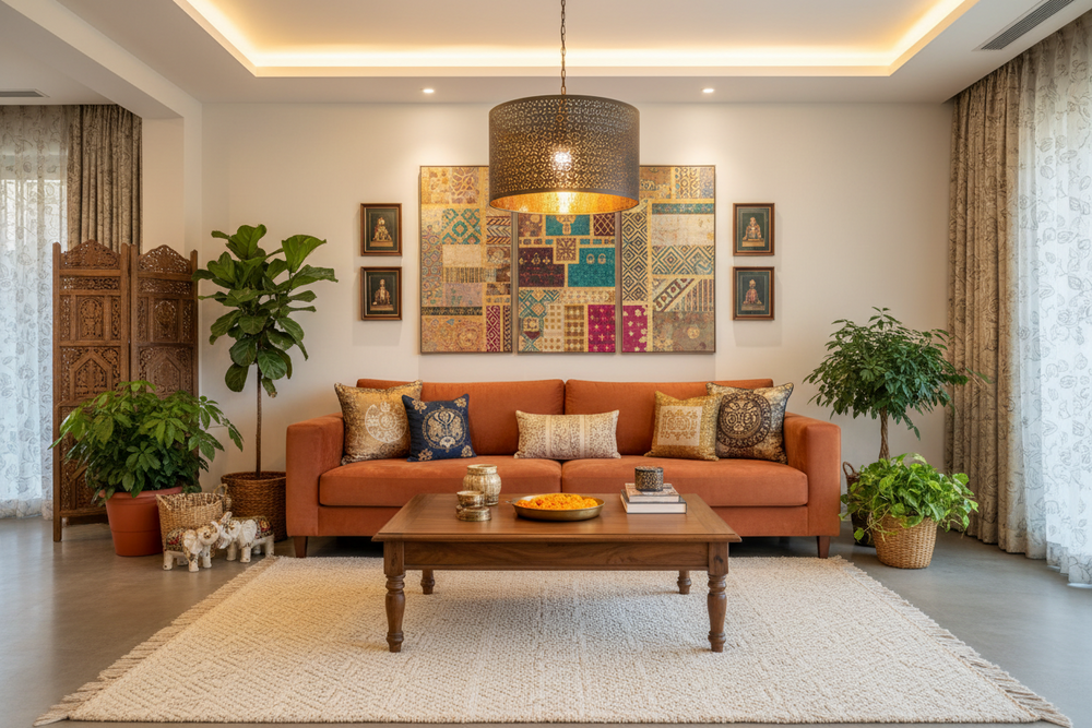 Nityam living room furniture for modern Indian homes