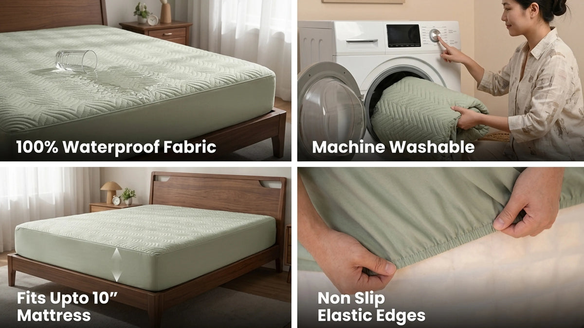 UltraSonic Waterproof Mattress Protector