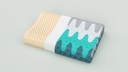 contour organic latex pillow