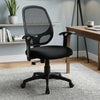 NITYAM Home & Office Mesh Chair with Fixed Handles - Comfortable Desk Chair(Pack of 1) Plastic Bar Chair