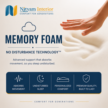Nityam Orthopedic Memory Foam Mattress