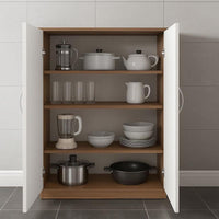 NITYAM Premium Quality Wooden Kitchen Cabinet With Door Engineered Wood Kitchen Cabinet