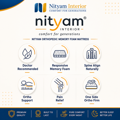 Nityam Orthopedic Memory Foam Mattress