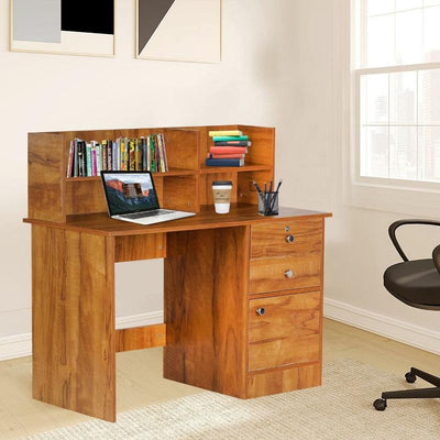 Nityam Premium Quality Computer Table With Drawer for Storage Engineered Wood Computer Desk