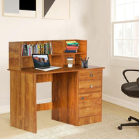 Nityam Premium Quality Computer Table With Drawer for Storage Engineered Wood Computer Desk