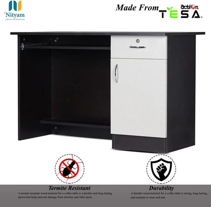 Premium Quality Computer Table With Storage Engineered Wood Multipurpose Table