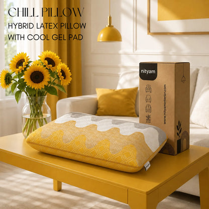 gel hybrid latex pillow