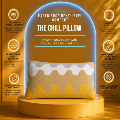 gel hybrid latex pillow