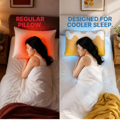 gel hybrid latex pillow
