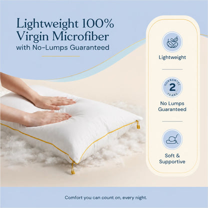 Cloud Microfiber Pillow Nityam