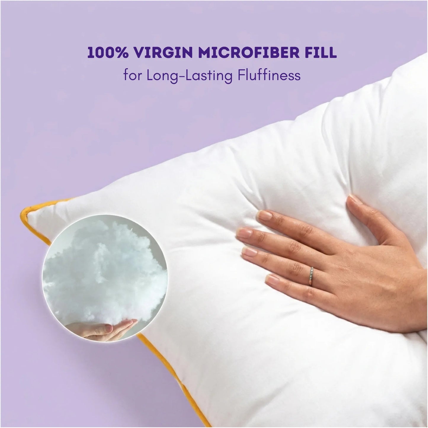 Cuddle Microfiber Pillow NITYAM