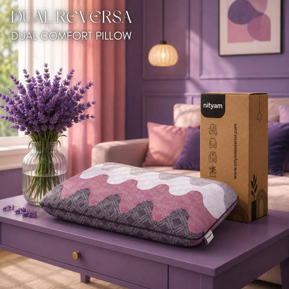 DualReversa™ Hybrid Pillow -Dual  Comfort  Pillow