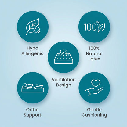 Nityam 7-zone memory foam mattress