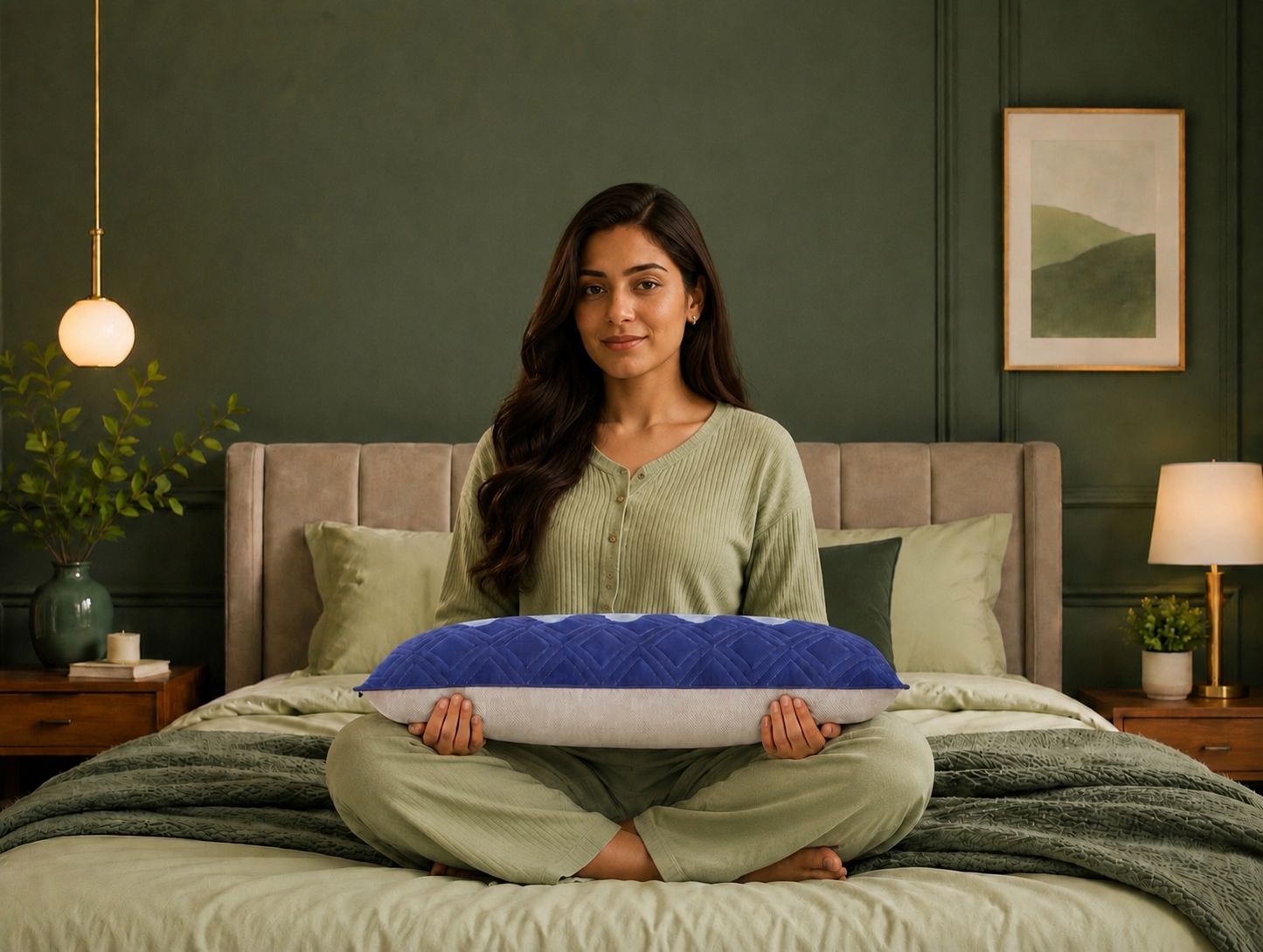 Cloudrix™ Standard Memory foam pillow Nityam