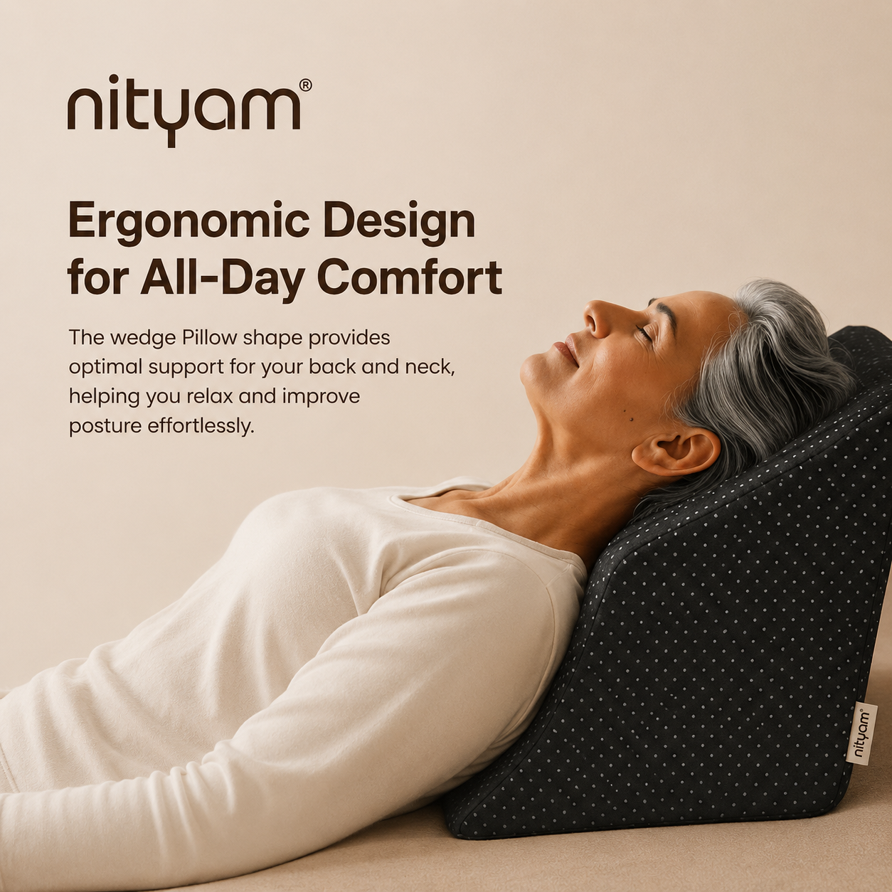 Nityam Ergonomic Wedge Cushion