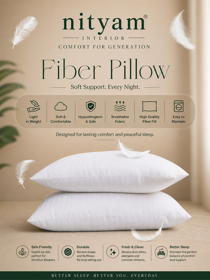 Nityam Microfiber Pillow