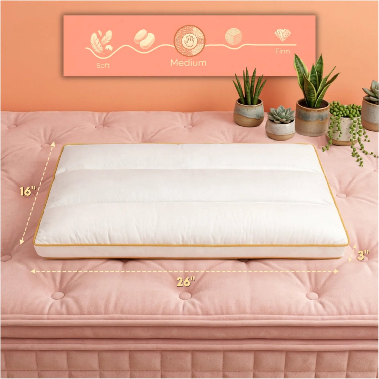 Slim Microfiber Pillow NITYAM