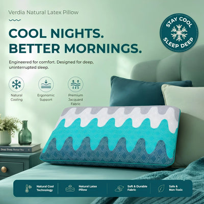 Verdia™ Standard Organic Latex Pillow