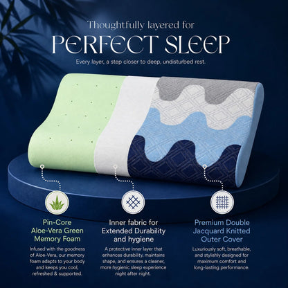 Cloudrix™ Contour Memory Foam Pillow