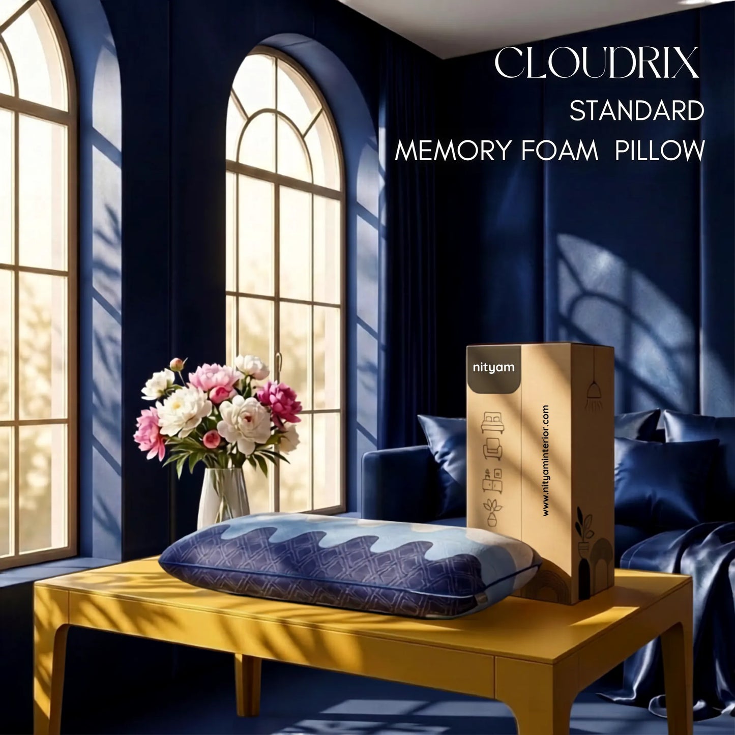Cloudrix™ Standard Memory foam pillow