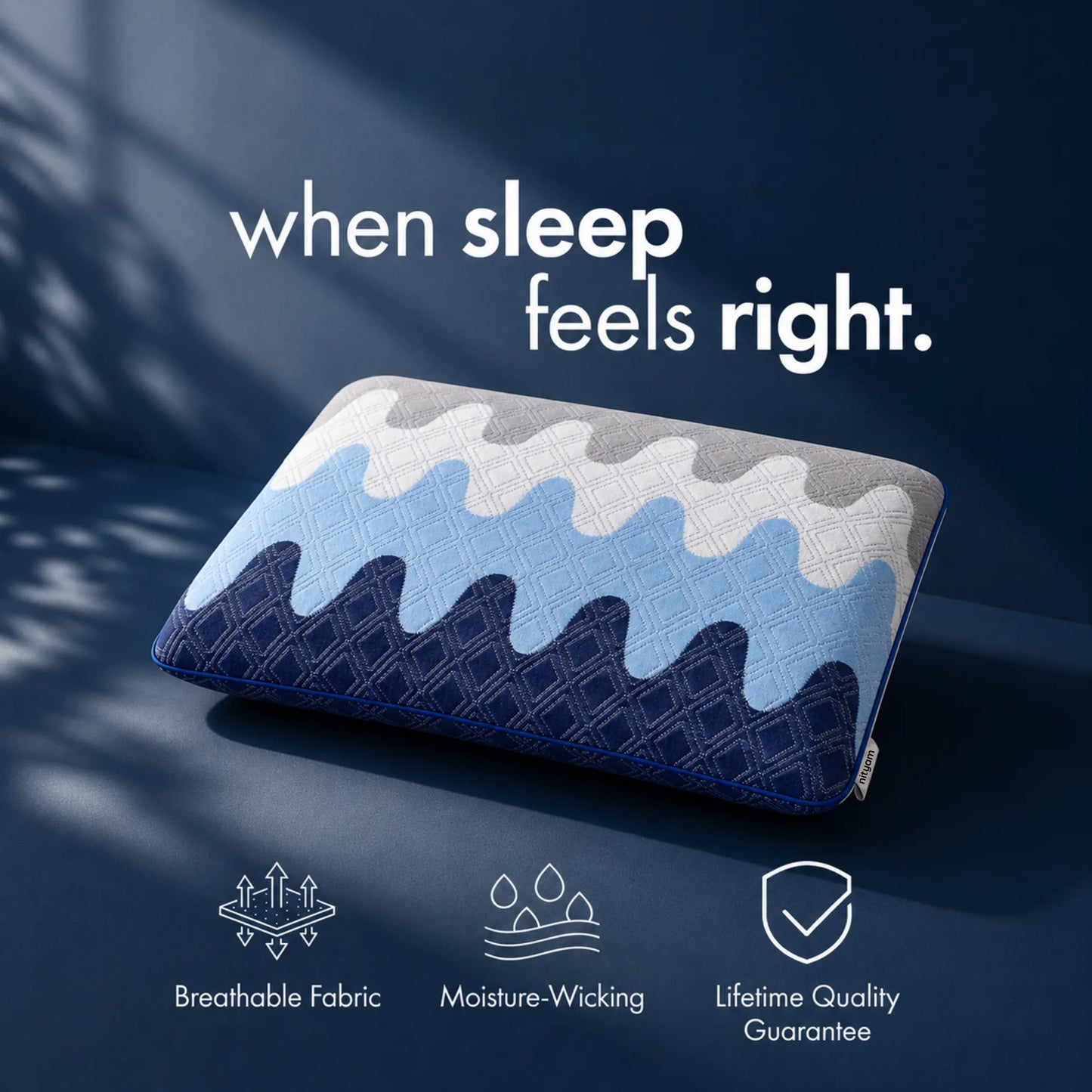 Cloudrix™ Standard Memory foam pillow