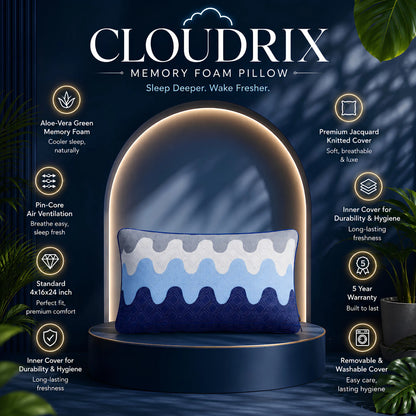 Cloudrix™ Standard Memory foam pillow