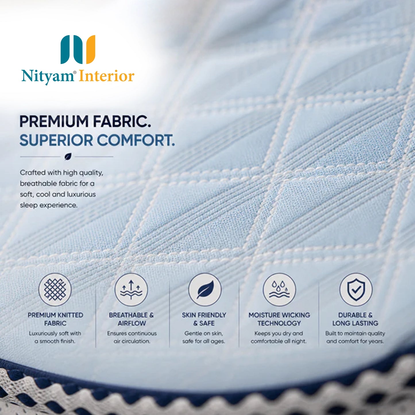 Nityam HR Foam Firm Mattress
