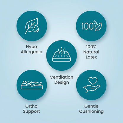 Nityam EcoLatex Natural Latex Mattress