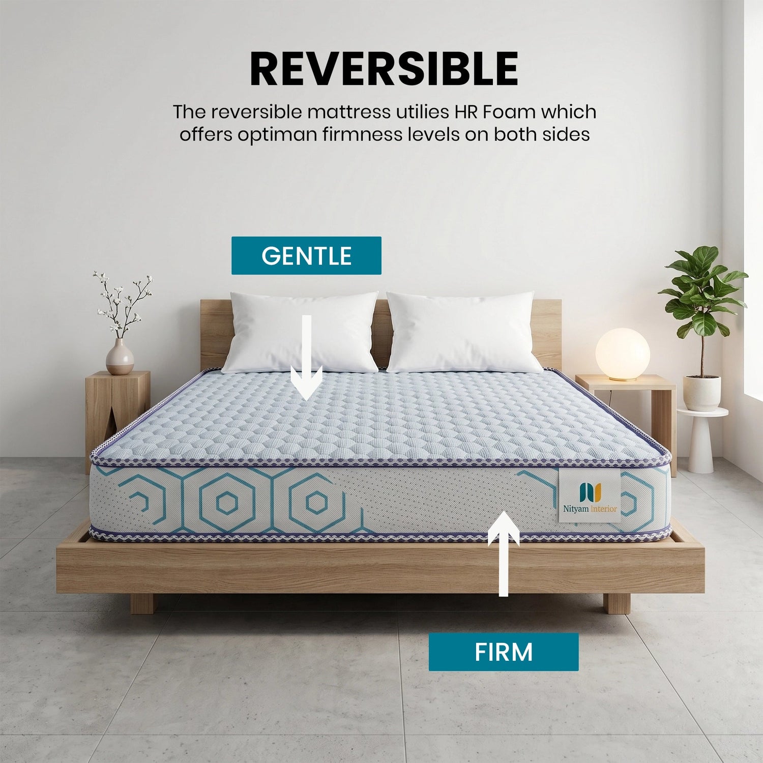 Nityam HR Foam Firm Mattress Nityam Interior