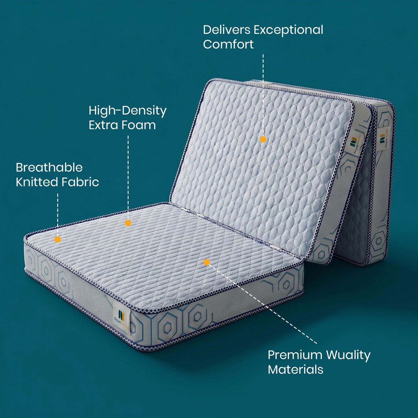 Nityam Trifold Mattress