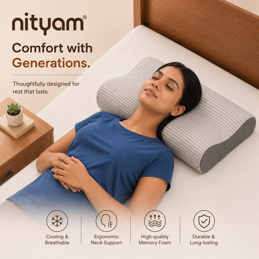 Nityam Contour Memory Pillow