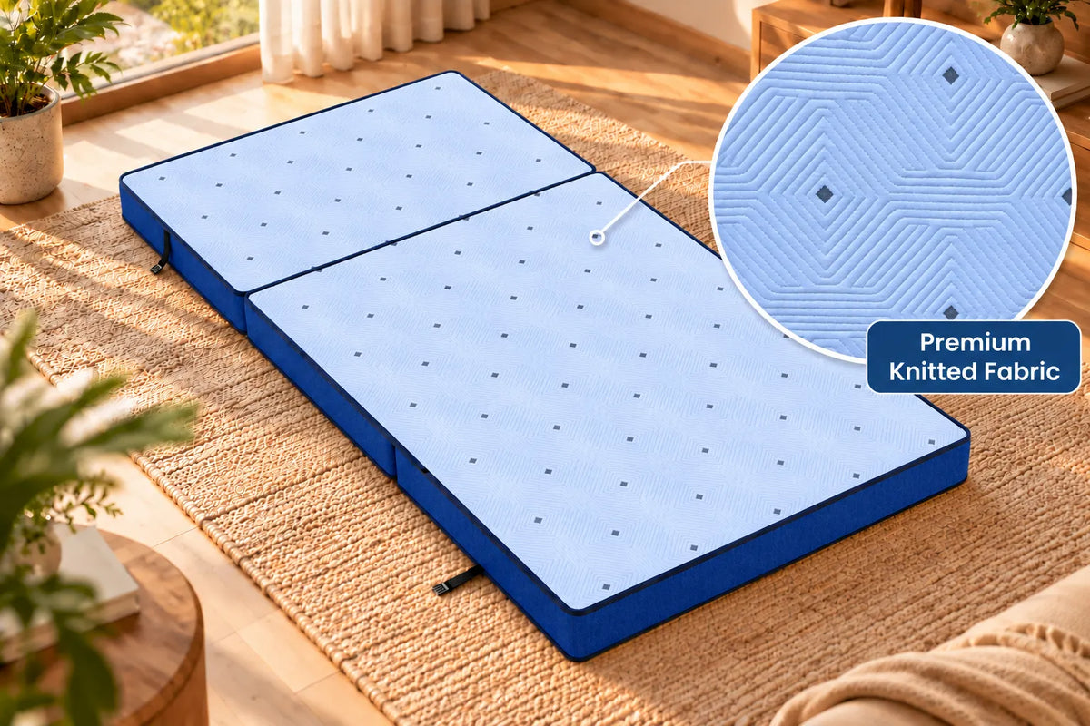 Premium Memory Foam Tri-Fold Mattress