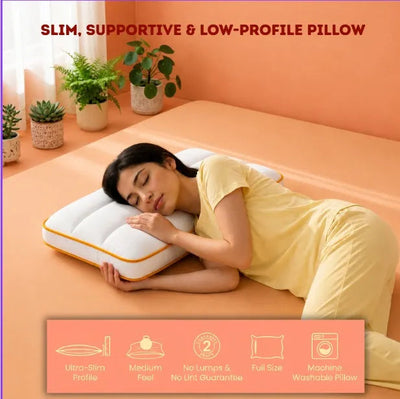 Slim Microfiber Pillow