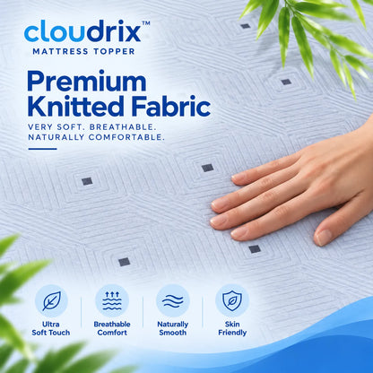Cloudrix™ CoolWeave™ Memory Foam Topper