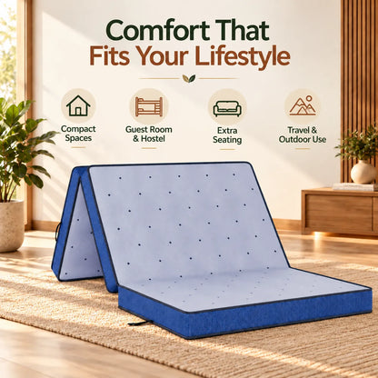 Premium Memory Foam Tri-Fold Mattress