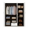 wooden almari wardrobe 3door storage (3)