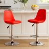 NITYAM Adjustable Bar Stool with Soft Seat Multi-Purpose for Restaurant, Bar, Office, Kitchen, Clinic, Cafeteria, (1)