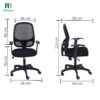 OFFICE CHAIR BLACK (9)